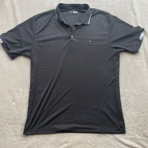 Gray Callaway XL Golf Polo